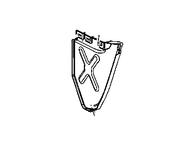 Dodge 55359514AC SHIELD Splash