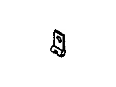 Mopar MB344587 Clip, Brake Fluid Line