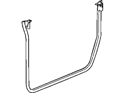 Jeep Wrangler Weather Strip - 55395273AE