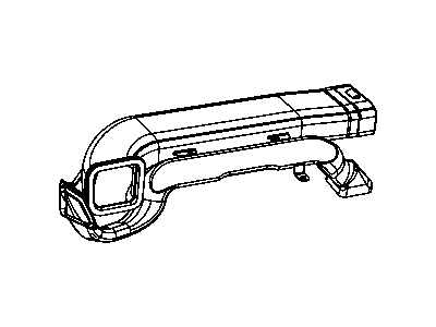 Ram C/V Air Duct - 68109859AB