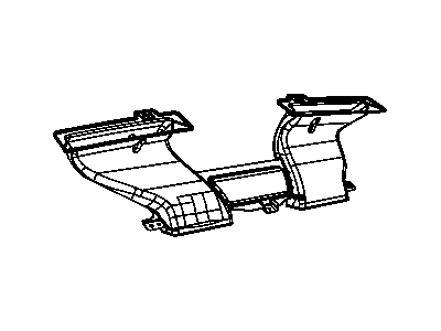 Ram 5108263AB DUCT Defroster