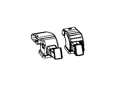 Ram C/V Air Duct - 68109857AB
