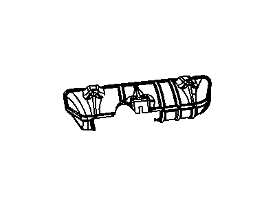 2010 Dodge Journey Exhaust Heat Shield - 4892165AC