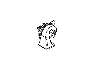 Jeep 5026988AA HORN AND BRACKET High Note