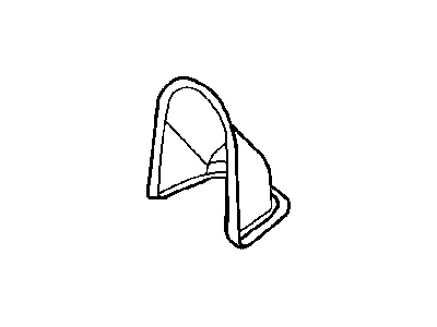 Jeep 55136683AA REINFORCEMENT Fuel Filler Door