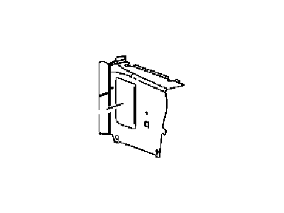 Chrysler 5065734AD EXTENSION Quarter Panel