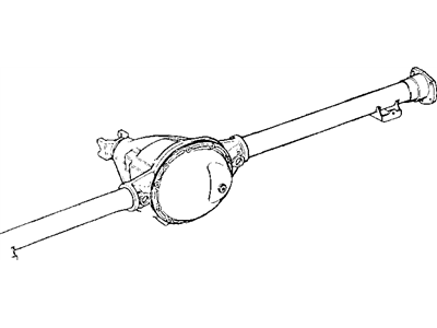 Dodge 5015820AA AXLE Service Rear