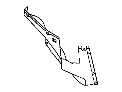 Chrysler 5101135AA CLIP Rear Window Molding