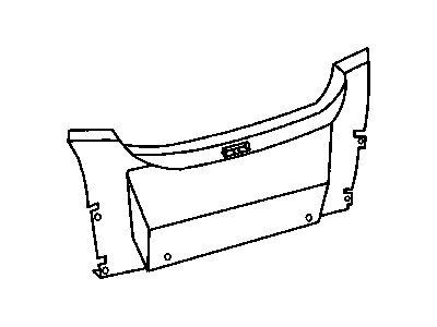 Chrysler 1BF35XDVAA PANEL Trim loading sill