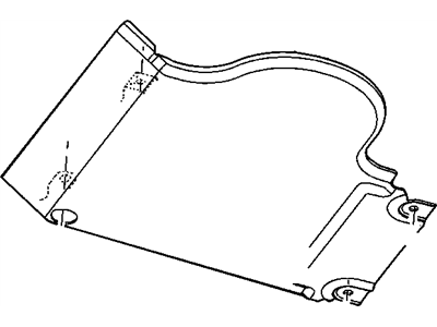 Jeep 52128539AA SKID PLATE Front