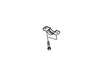 Jeep 6505622AA BOLT AND CONED WASHER Hex Head M8X1.25X33.00