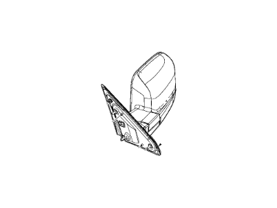 Ram 68142666AF MIRROR Outside Rearview