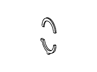Chrysler PT Cruiser Crankshaft Thrust Washer Set - 5086295AA