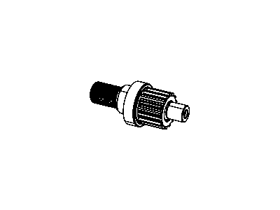 Mopar 52114382AD Output Shaft Assembly Front Axle