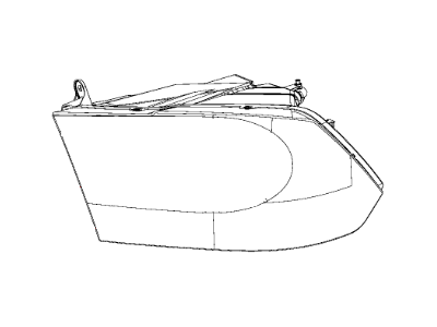 Ram 68093216AC LAMP Headlamp Park And Turn