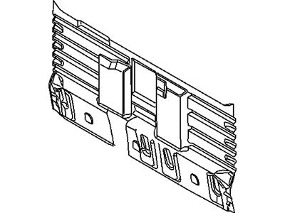 Ram 5JK31XDVAA CARPET Cab Back Panel