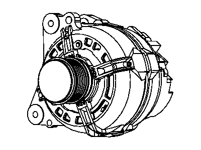 Mopar 4891743AA Cap Alternator Pulley
