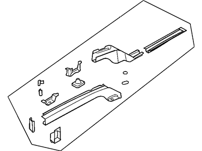 Dodge 4580699AS RAIL Front Left