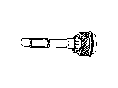 Dodge 4626737 BEARING PACKAGE Input Shaft