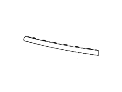 Jeep 68238737AA APPLIQUE Fascia