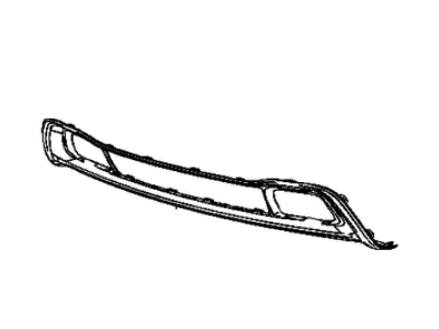 Jeep 68238739AA APPLIQUE Fascia