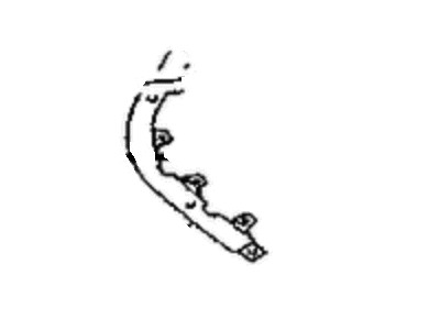 Dodge MB640868 PLATE, Front Bumper Side, Lower