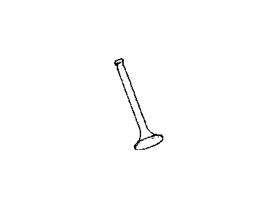 Chrysler MD088812 VALVE, Exhaust (Exc. European Export)