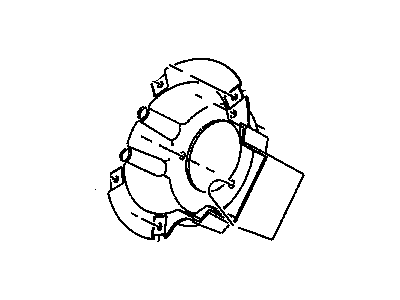 Dodge 4865906AB HOUSING Fuel Filler