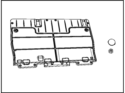 Dodge 1FL08BD5AA COVER Load Floor