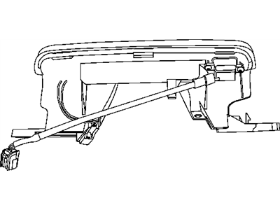Dodge 57010605AF LAMP Center High Mounted Stop