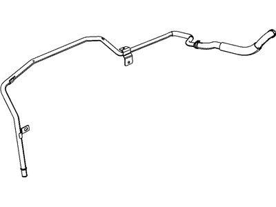 Chrysler 5058635AA TUBE Heater Return
