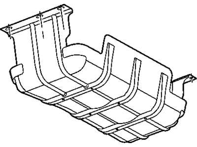 Mopar 52100332AH Skid Plate