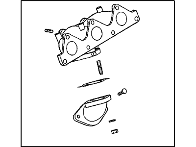 Chrysler MD323973 MANIFOLD Exhaust