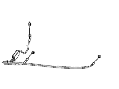 Chrysler 68394007AA CABLE Latch Release Recliner To Track Y-Cable