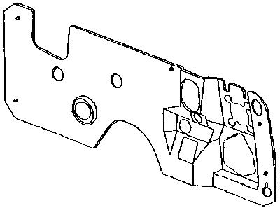 Chrysler 4786719 Dash Panel Insulator