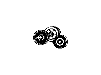 Jeep 53030958AE TENSIONER Belt