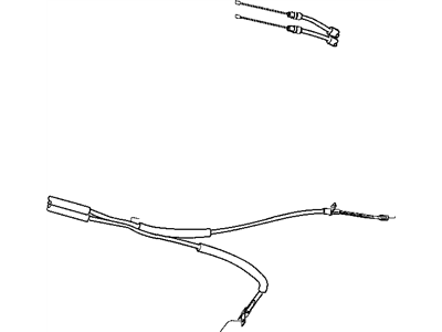 2006 Dodge Grand Caravan Parking Brake Cable - 4721311AF