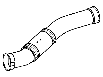 Mopar 5097820AA Intake Hose, Passenger Side
