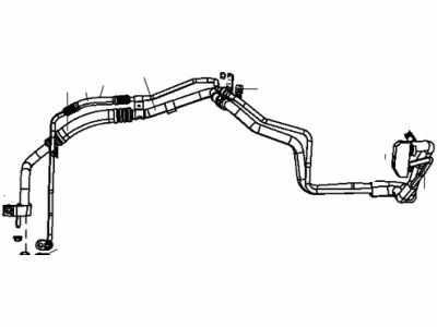 Dodge Journey A/C Hose - 68154352AA
