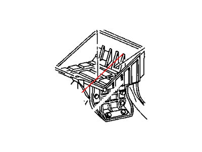 Dodge 55275126AE TRAY Battery