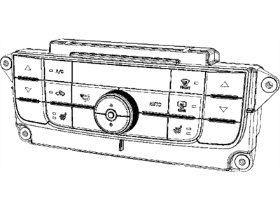 Dodge 68163934AP CONTROL A/C And Heater