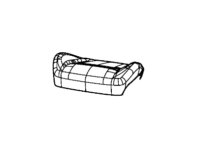 Dodge 6BK32LR5AA COVER Front Seat Cushion