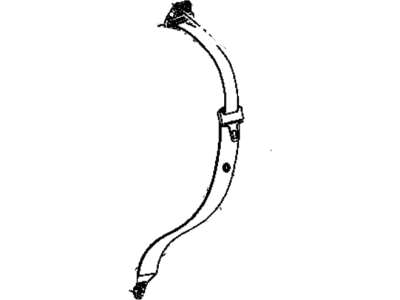 2010 Dodge Ram 3500 Seat Belt - 5KP141D5AA