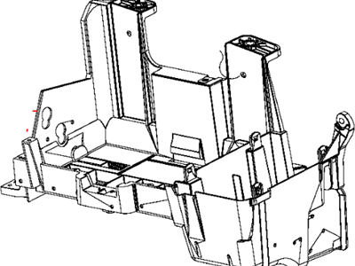 Ram Battery Tray - 68095940AB