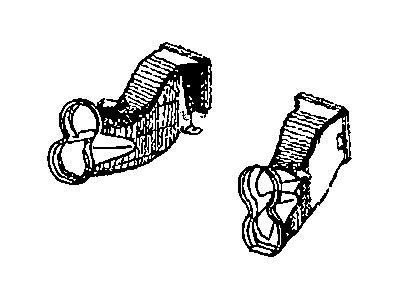 Mopar 55117102AB Duct A/C Outlet
