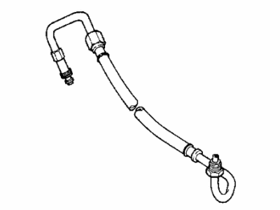 Jeep Comanche Power Steering Hose - 52004965