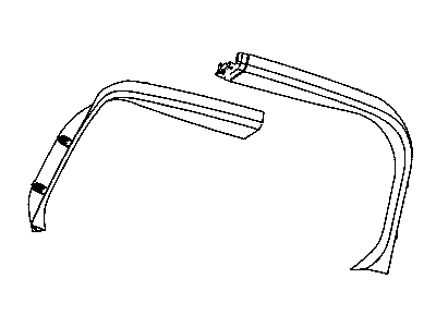 Mopar 1AZ64DX9AD Panel Liftgate Trim