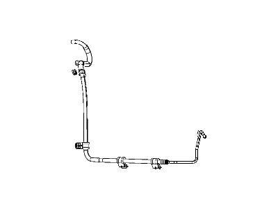 Dodge Nitro Power Steering Hose - 52125180AD