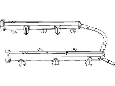 Jeep 4593922AA RAIL Fuel