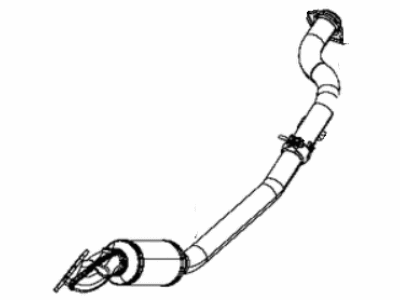 2020 Dodge Durango Catalytic Converter - 68410803AB